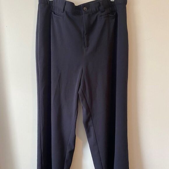 Christopher & Banks Pants - Christopher & Banks Blue Flare trousers, size  16S